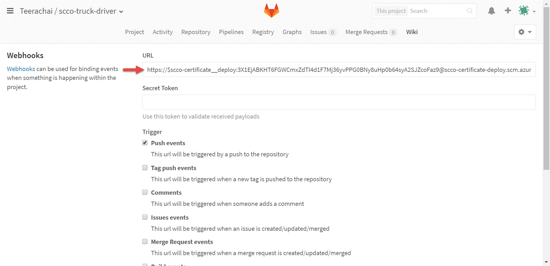 Add Webhooks